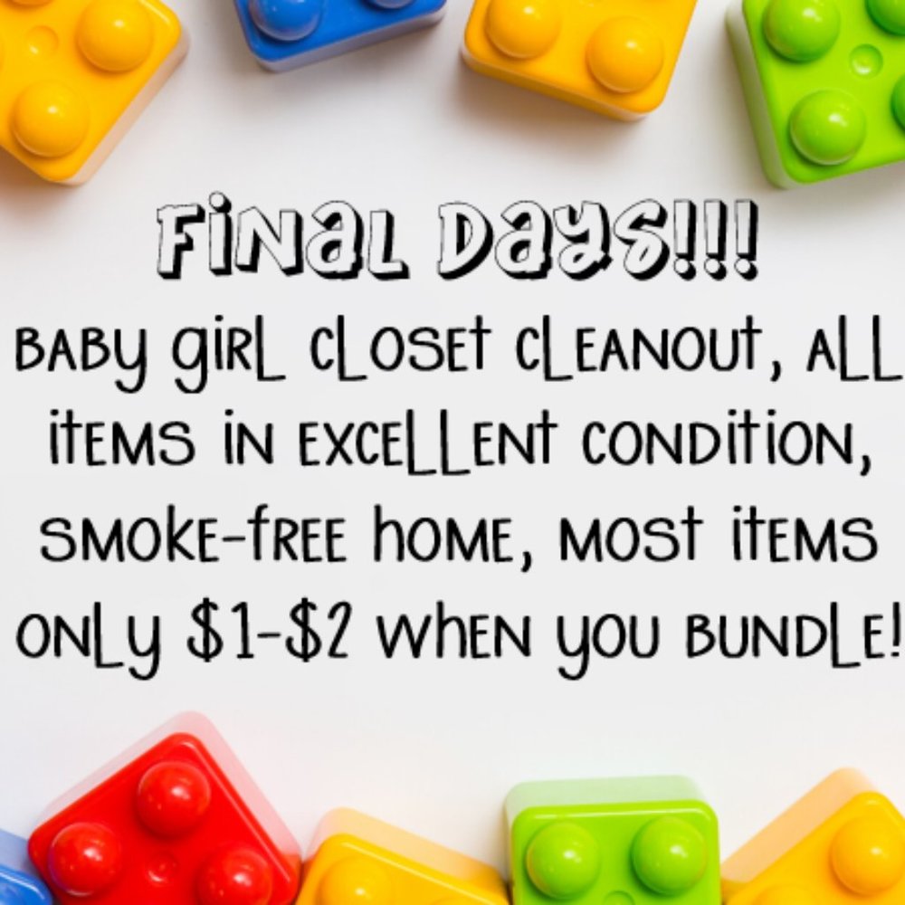 Baby Girl Clothes - FINAL DAYS